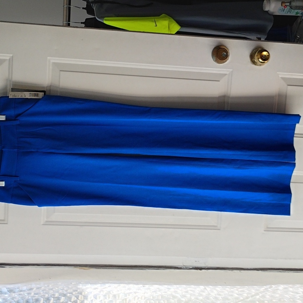 🚨B2G1 New GIANNI BINI Cobalt Blue Slack Slight Flare Hem Pant Bottoms
